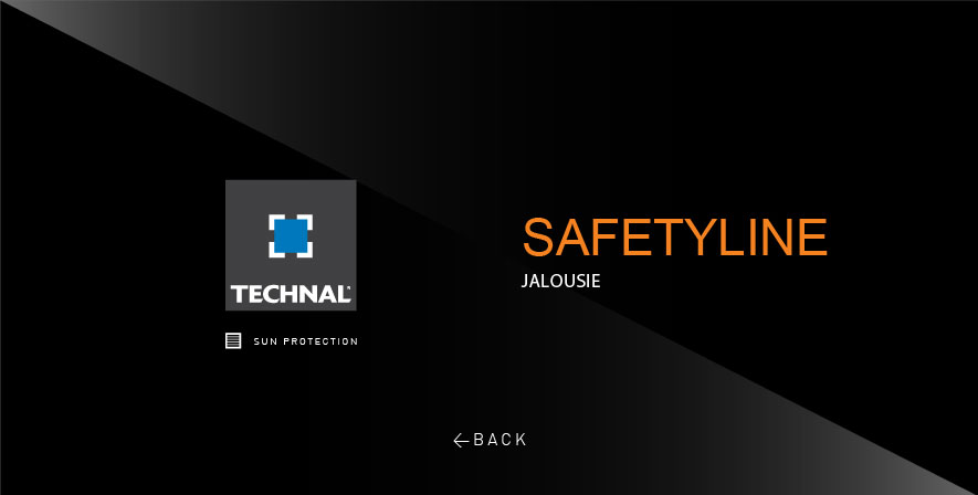 Jalousie Technal VT Safety Line